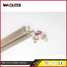 triangle connector disposable expendable fast assembled s type platinum rhodium thermocouple